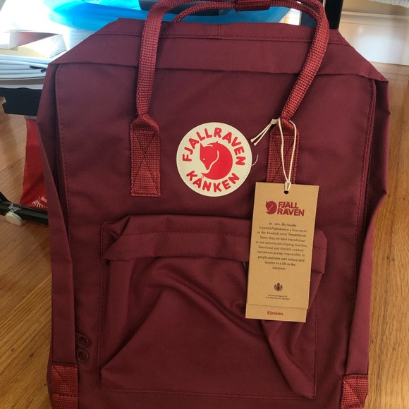 red kanken aesthetic